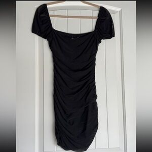 Black mini bodycon